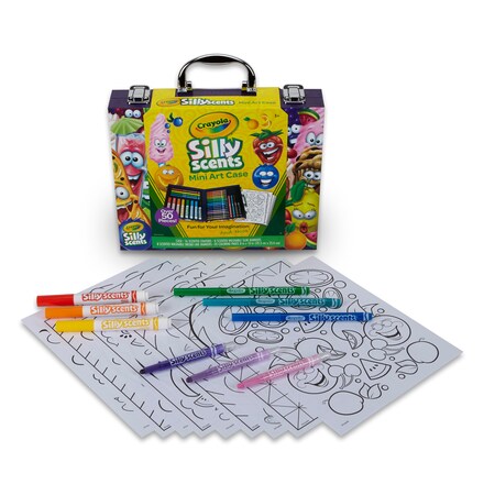 Crayola Silly Scents Mini Inspiration Art Case 40015